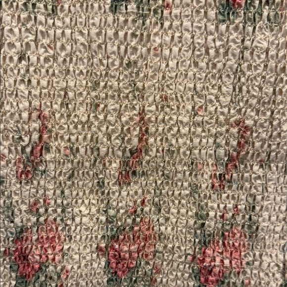 LoveShackFancy Silk Floral Puff Sleeve Dress and GRATIS! - Picture 7 of 12